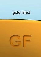 Пример маркировки Gold Filled - GF